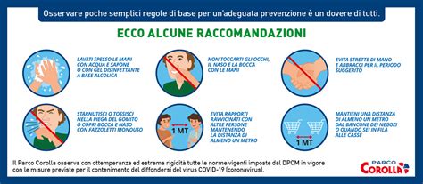 Consigli Utili Per Contenere Il Contagio Da Coronavirus Eventi Parco