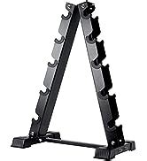 Amazon AKYEN A Frame Dumbbell Rack Stand Only Weight Rack For