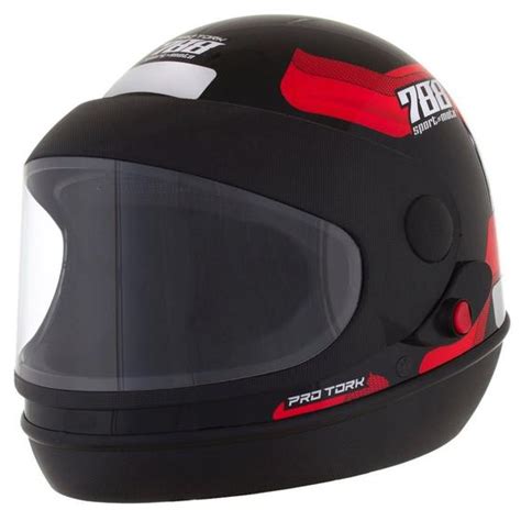 Capacete Moto Vermelho Masculino Tipo Sanmarino 788 Automático 58 60