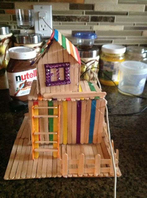 Popsicle Stick Money Box Wiki Crafty Amino