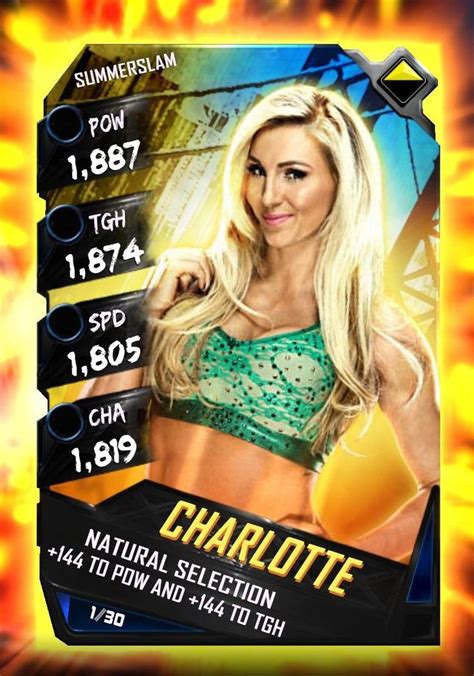 WWE SuperCard SummerSlam Tier Update Summerslam Charlotte Flair Wwe