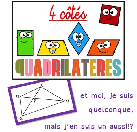 Séance 4 les quadrilatères définitions et propriétés