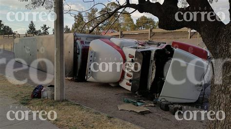 Conductor De Tr Iler Sale Ileso De Aparatoso Accidente En Irapuato