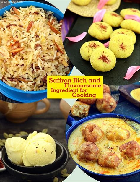 Popular Indian Recipes with Saffron, Top 10 Saffron Recipes, Saffron Rice to Kesar Kulfi ...