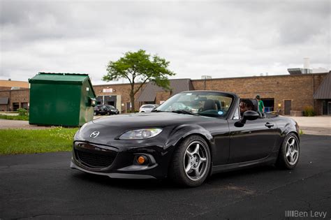 Black Nc Miata On Rx Wheels Benlevy