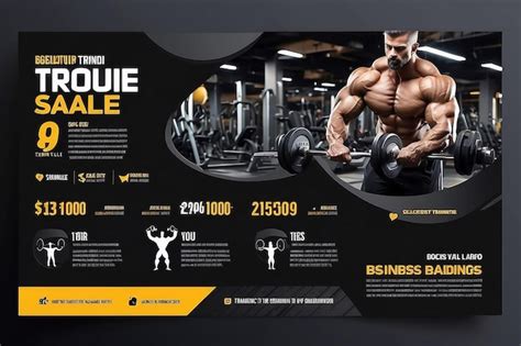 Gym Fitness Social Media Timeline P Gina De Portada Template Dise O