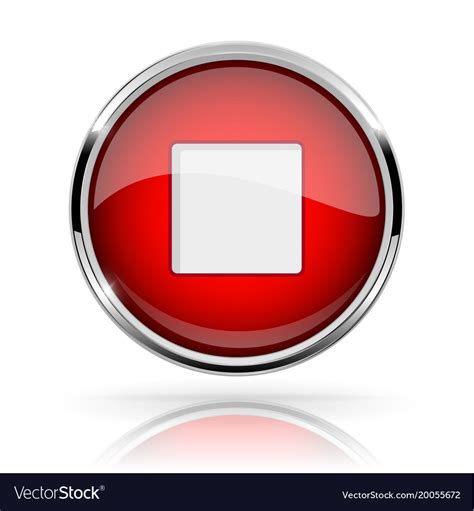 Stop Button Blank Template Imgflip