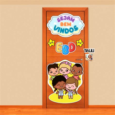 Seja Bem Vindo Infantil - PAINEL SEJAM BEM VINDOS EBD - CRIANÇAS - Ministério infantil