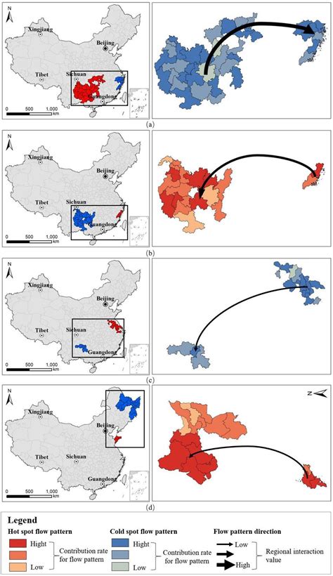 Four Examples Of Rg Flow Patterns Geo Information Tupu Obtained Under