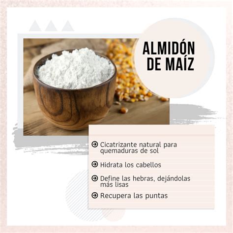 Almidón De Maíz Para El Cabello Food