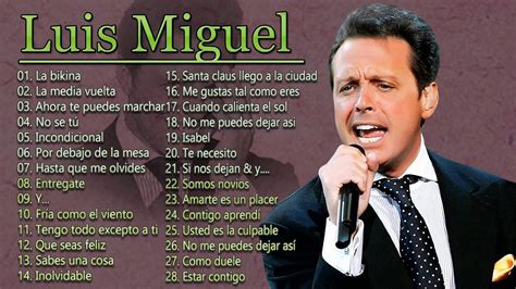 Luis Miguel Grandes Xitos Inolvidables Lo Mejor M Sica Del Luis