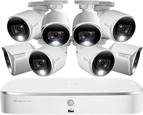 Amazon Lorex Sistema de cámara de seguridad 4K cámaras tipo bala