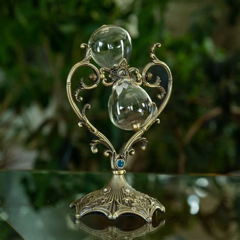 Heart Vintage Rotating Hourglass Urn Justhourglasses