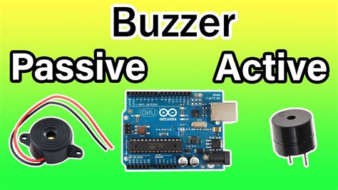 Programming Active And Passive Buzzer With Arduino Buzzer Piezo