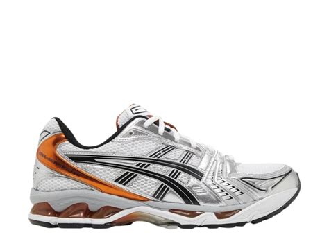 สนีกเกอร์ Asics Gel Kayano 14 White Piquant Orange Sasom