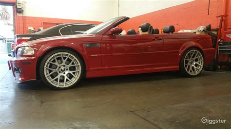 2004 BMW M3 RED CONVERTIBLE | Rent this location on Giggster