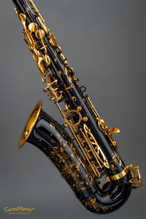 Vorrätig Altsaxophon Henri SELMER Paris Supreme schwarz gold