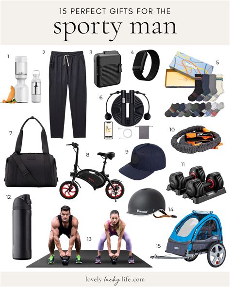 Perfect Gifts For The Sporty Man In Your Life Lovely Lucky Life