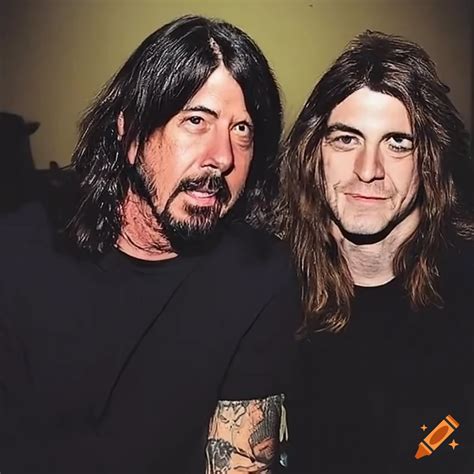 Dave Grohl Meeting Nirvana S Drummer On Craiyon