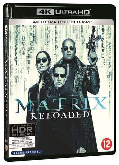 Matrix Reloaded Blu Ray K Ultra Hd Blu Ray Blu Ray Bonus