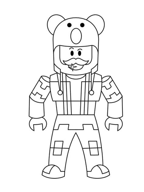 Roblox Logo Coloring Pages