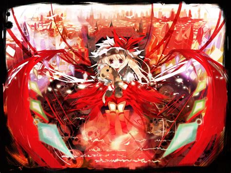 Flandre Scarlet Touhou Drawn By Shino Eefy Danbooru