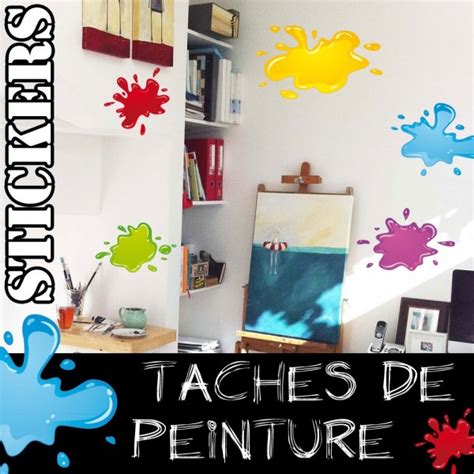 Stickers Tache De Peinture France Stickers