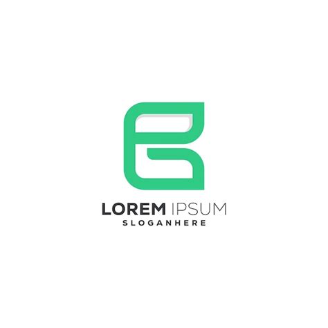 Logotipo Combinação Da Letra G E Verde Vetor Grátis