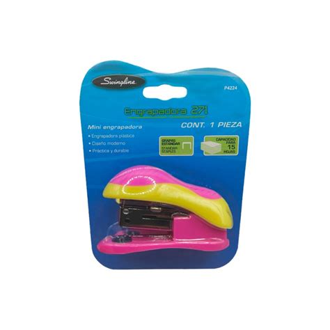 MINI ENGRAPADORA ACCO SWINGLINE P4224 CAPACIDAD DE HASTA 12 HOJAS