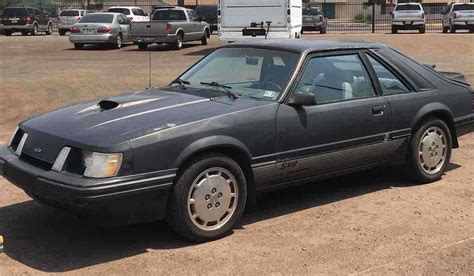 Turbocharged Package 1984 And 1986 Ford Mustang Svo Barn Finds