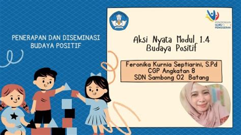 Ppt Materi Diseminasi Aksi Nyata Modul Budaya Positif Feronika