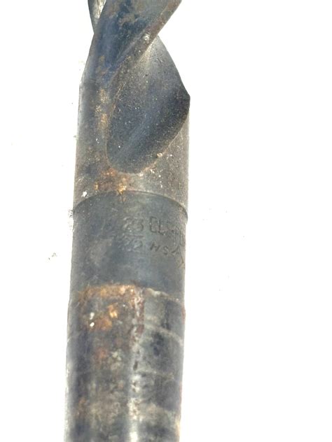 CLE-FORGE 10051 23/32" DRILL BIT MT#2 SHANK 4-5/8" LOC 9-1/8" OAL 2