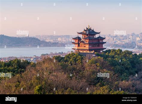 Cheng Huang Pavilion Stock Photo Alamy