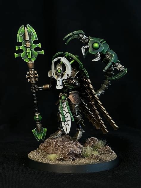 Necron Technomancer conversion : r/minipainting