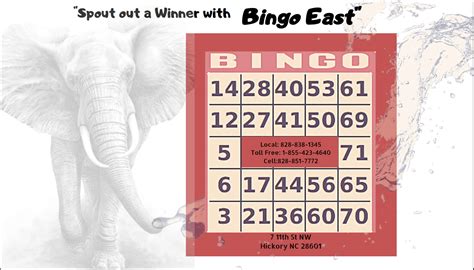 About Bingo East