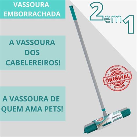 Vassoura Silicone Emborrachada Em Flash Limp Original Mercadolivre