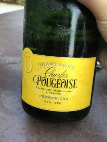 Charles Pougeoise Demi Sec Champagne Premier Cru Vivino Us