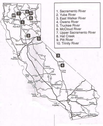 April 2023 California Trout Opener Fishing Maps And Fish Reports The