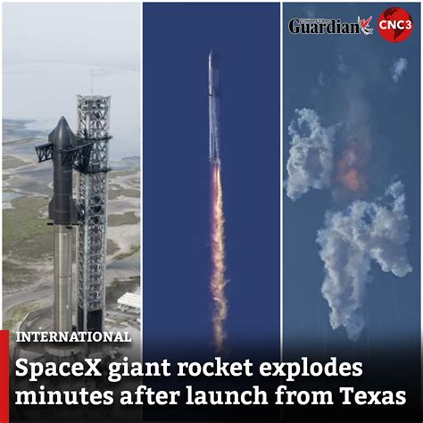 Cnc3tv On Twitter Spacexs Giant New Rocket Exploded Minutes After