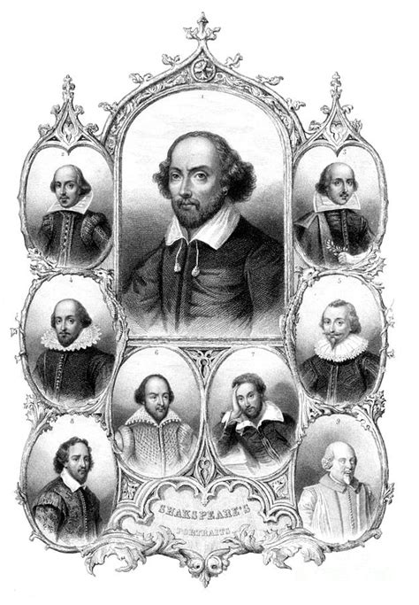 William Shakespeare English Playwright Photograph By Folger