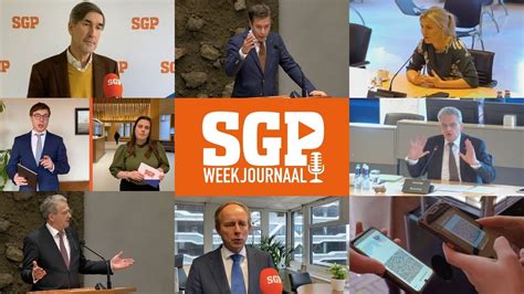 Van Der Staaij Over 2G Laat Uitstel Afstel Zijn SGP WEEKJOURNAAL