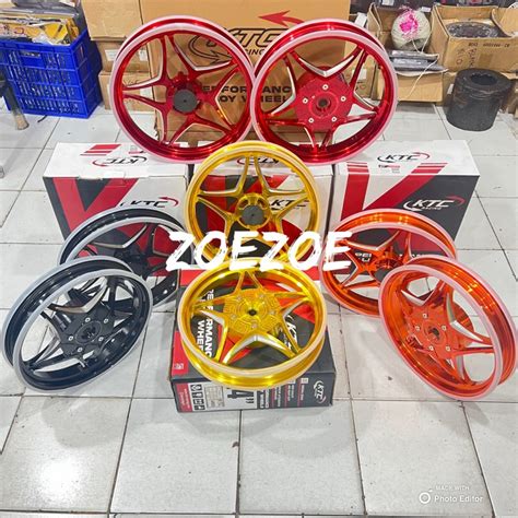 Jual VELG KTC RACING ARES 2 TONE BEAT SCOOPY VARIO 110 VARIO 125 150