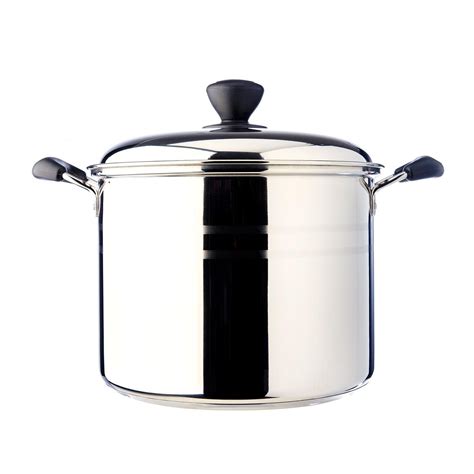 Dolphin Collection Stainless Steel Stock Pot 24Cm NTUC FairPrice