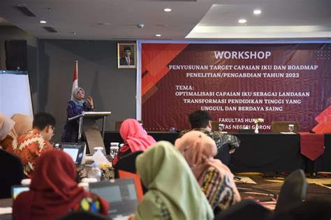 Gelar Workshop Fakultas Hukum Fokus Genjot Capaian Iku