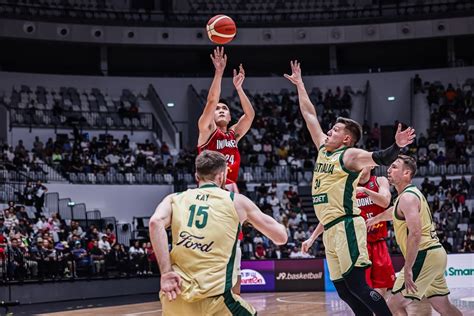 Timnas Basket Indonesia Kalah 51 106 Dari Australia Di Kualifikasi FIBA