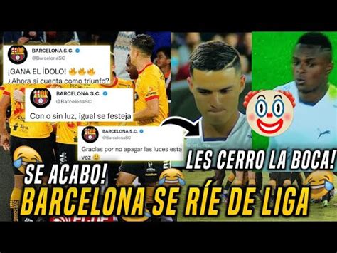 Se Acab Barcelona Se R E De Liga En Redes Hablaron Antes De Tiempo