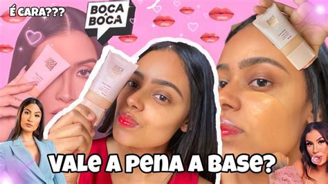 Testei A Nova Base Boca Rosa Beauty Pel Beauty Youtube