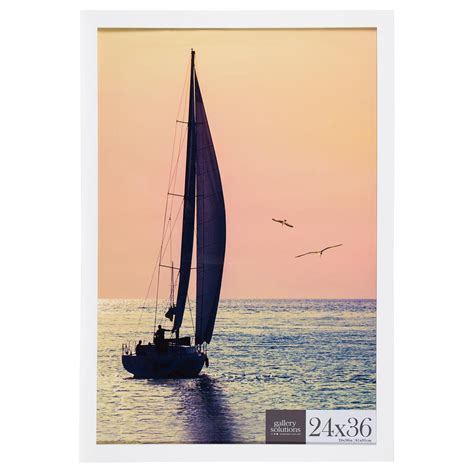 Pinnacle 24 in. x 36 in. White Flat Poster Picture Frame-16FW2227 - The Home Depot