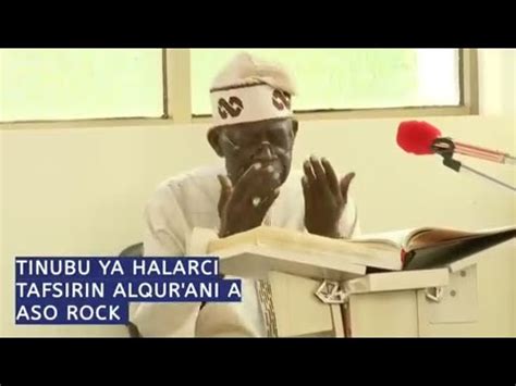 P Shugaba Tunubu Ya Ce Al Ummar Nigeria Su Yi Hakuri Domin Allah Ne