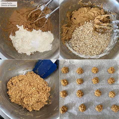 Galletas finas y crujientísimas de copos de avena Receta de postre